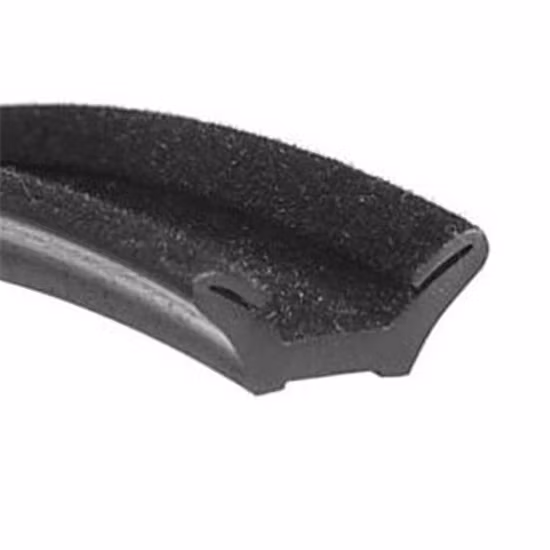 Car Door Coated Flocked Glass Run Rubber Sealing Strip