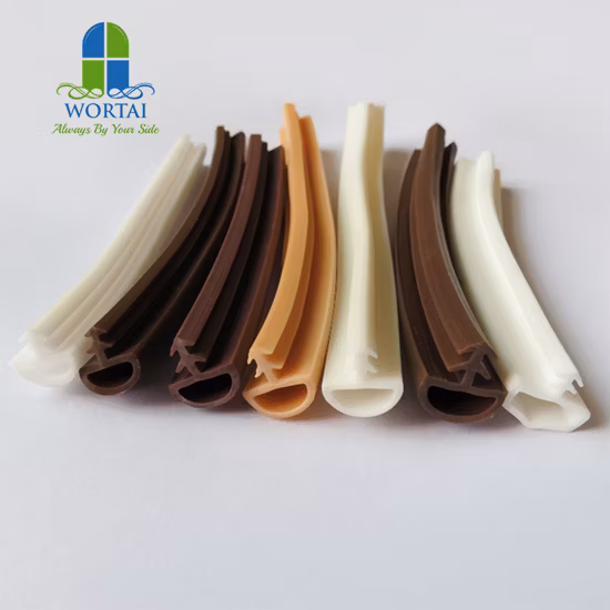 Tira de sellado de goma para puertas y ventanas de madera, silicona, PVC, TPE, TPV, EPDM