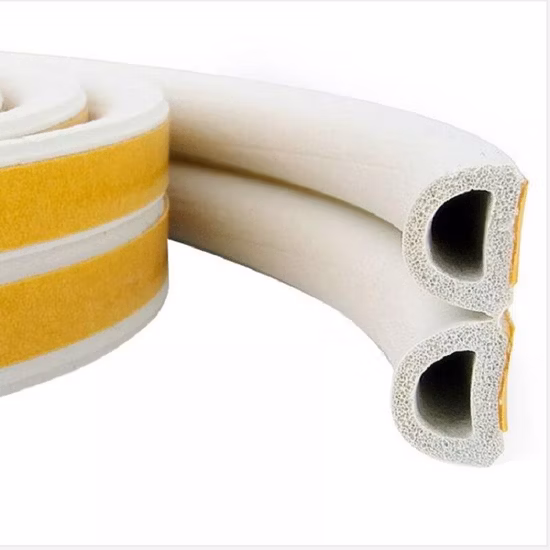 D/E forma autoadhesiva de espuma EPDM/tira de sellado de goma esponjosa para puerta